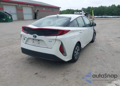 2021 Toyota Prius Prime Xle from USA, damaged, VIN JTDKAMFP1M3165108
